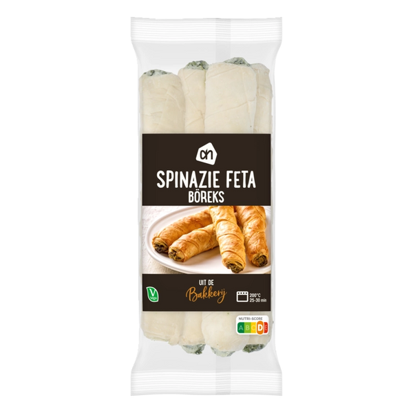 Tiefgekühlte Spinat-Feta-Böreks