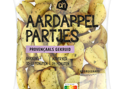 Aardappel partjes provencaals gekruid