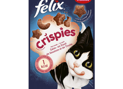 Felix Crispies salmon &amp; trout flavor cat snack