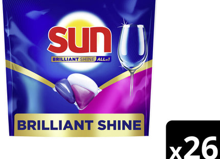 Sun Brilliant shine all-in-1 vaatwascapsules