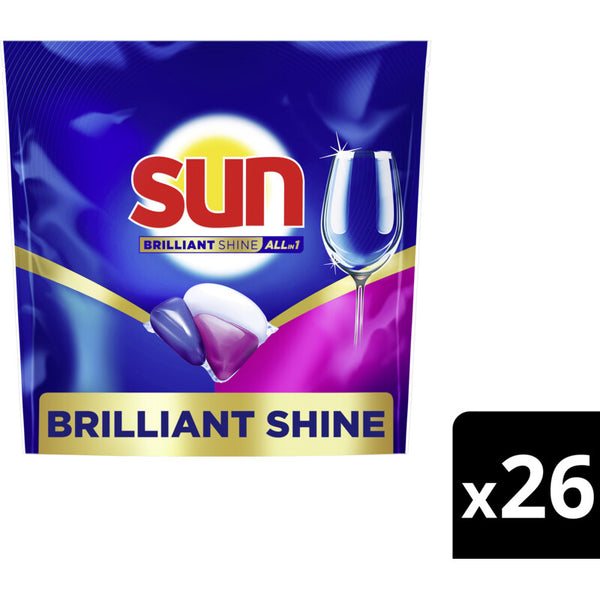Sun Brilliant shine all-in-1 vaatwascapsules