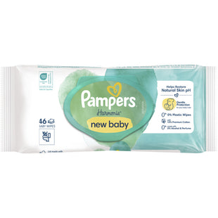 Pampers Harmonie new baby 0% plastic babydoekjes