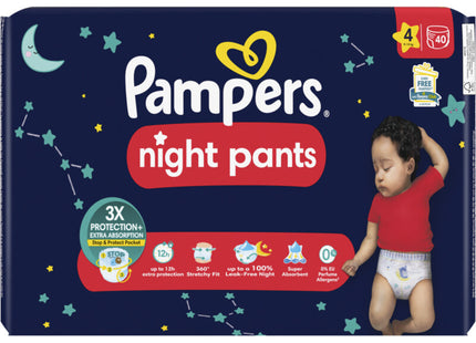 Pampers Baby-dry Nachthose Windelhose 4