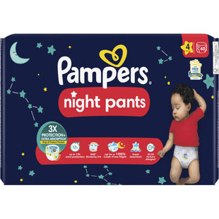 Pampers Baby-dry Nachthose Windelhose 4