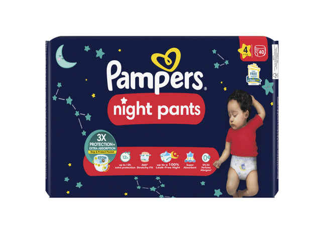 Pampers Baby-dry night pants 4