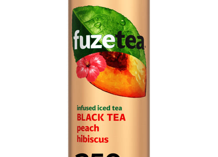 Fuze Tea Black ice tea peach hibiscus