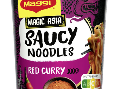 Maggi Saucy noodles red curry