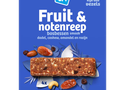 Blueberry fruit and nut bar