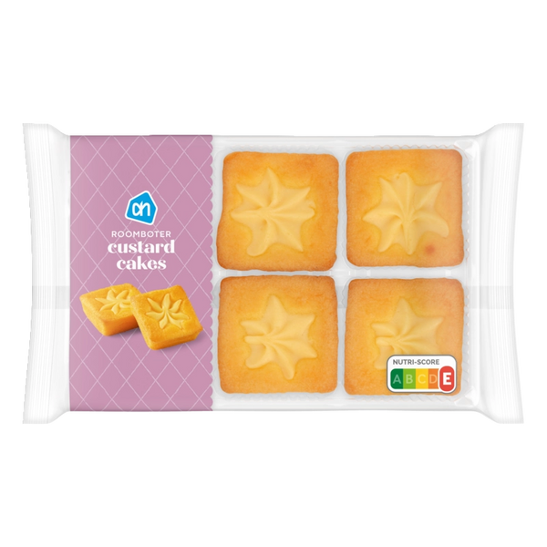 Roomboter custardcakes