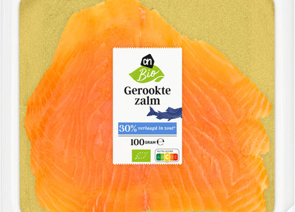 Organic Smoked salmon 30% reduced in salt