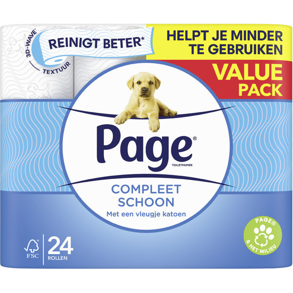 Page Compleet schoon toiletpapier voordeelpak  Dutchshopper