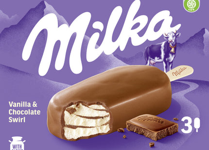 Milka Vanilla & chocolate swirl
