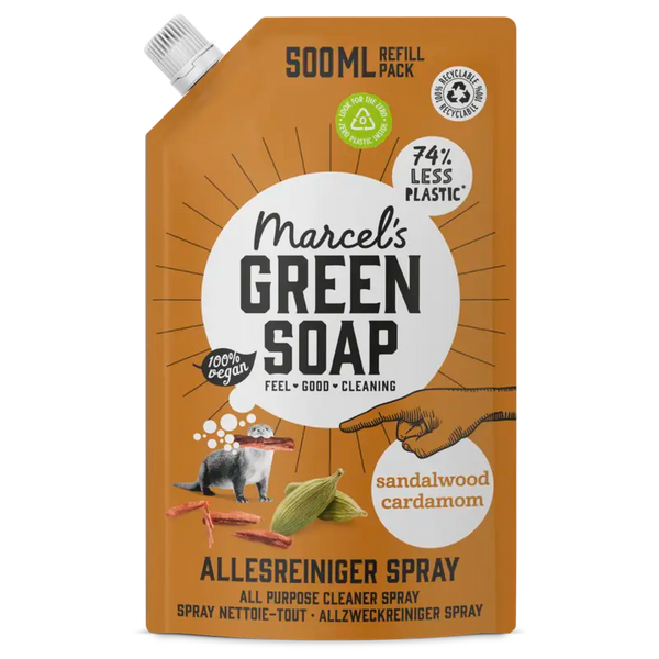 Marcel's Green Soap Allesreiniger sandelhout navulling