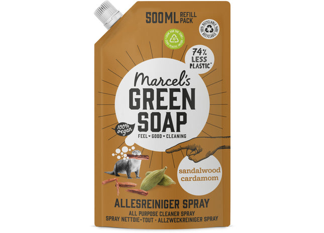 Marcel's Green Soap Allesreiniger sandelhout navulling