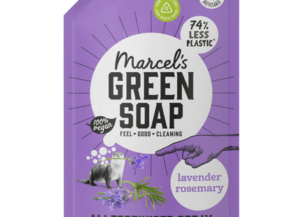Marcel's Green Soap All-purpose cleaner lavender refill