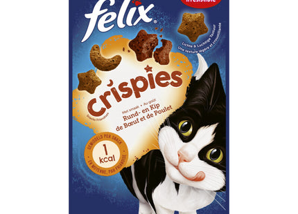 Felix Crispies rund- & kipsmaak kattensnack