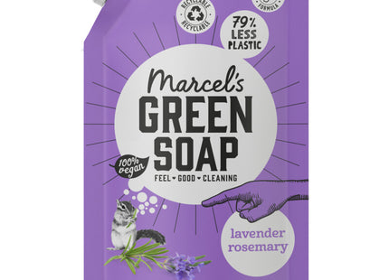 Marcel's Green Soap Hand soap lavender &amp; rosemary refill