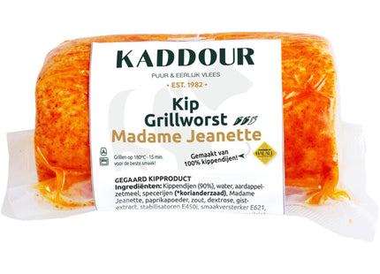 Kaddour Chicken grill sausage Madame Jeanette