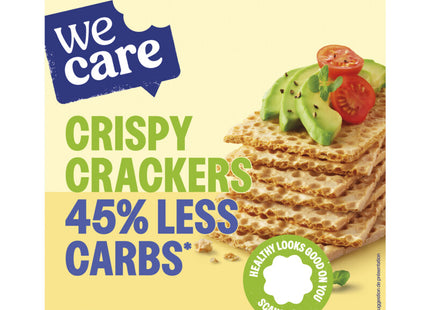 Wecare Lower carb crispy crackers