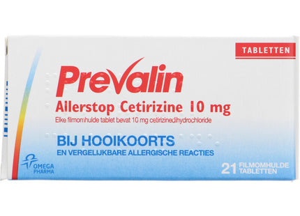 Prevalin Allerstop hooikoortstabletten