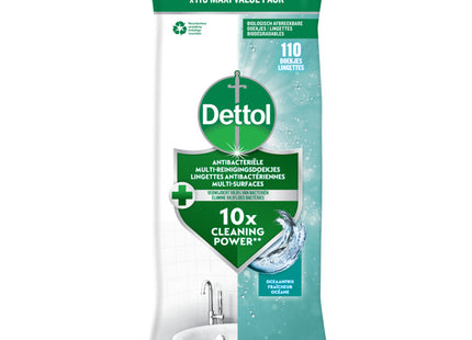 Dettol Antibacteriële doekjes oceaanfris