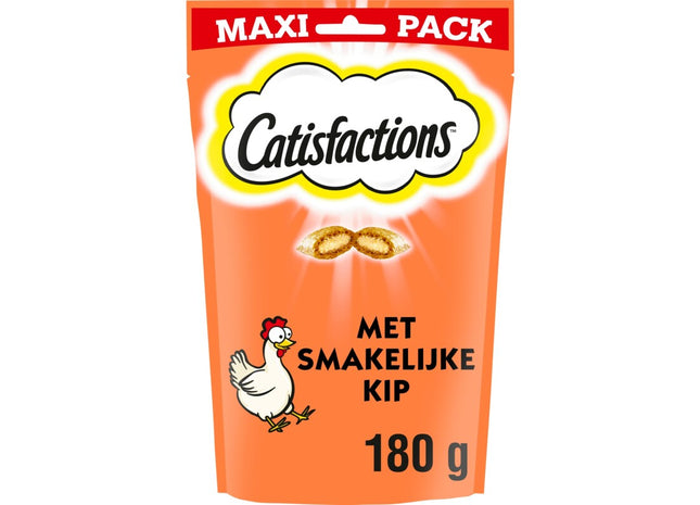 Catisfactions Kattensnack kip maxipack snack