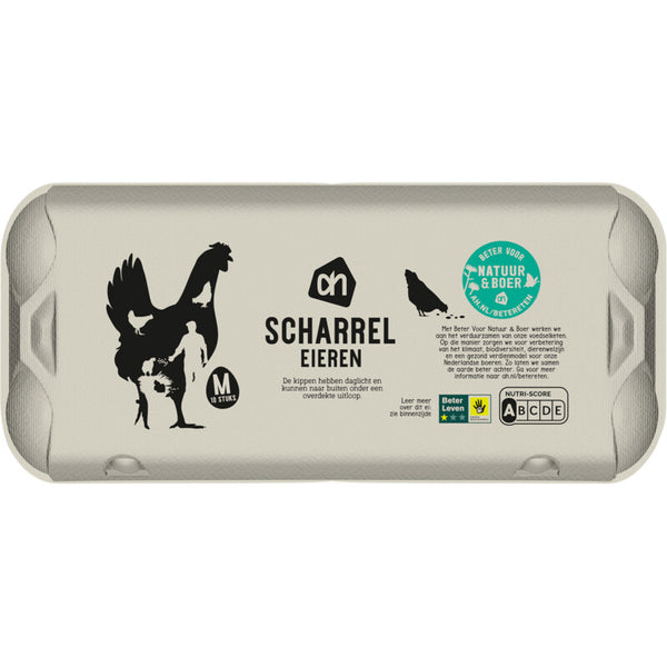 Fresh free-range eggs M