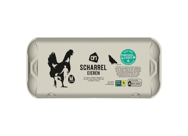 Verse scharreleieren M