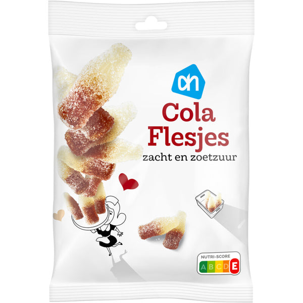 Süß-saure Cola-Fläschchen