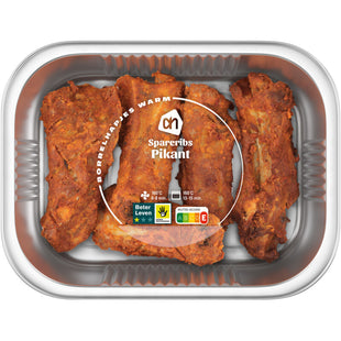 Spareribs scharf
