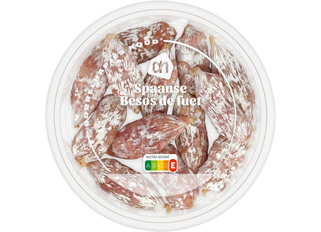 Spaanse besos de fuet