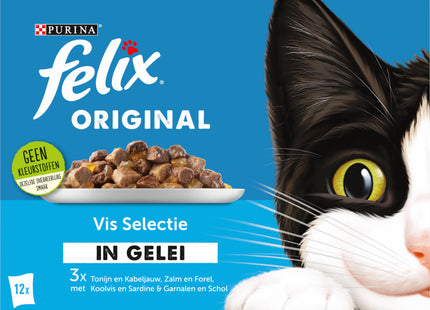 Felix Original vis selectie in gelei