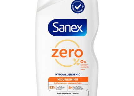 Sanex Zero% nourishing shower gel dry skin