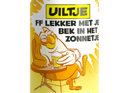 Uiltje Brewing Ff lekker met je bek in het zonnetje