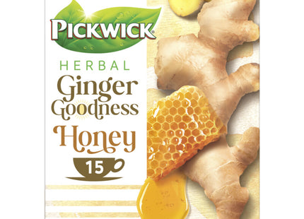 Pickwick Herbal ginger goodness honey