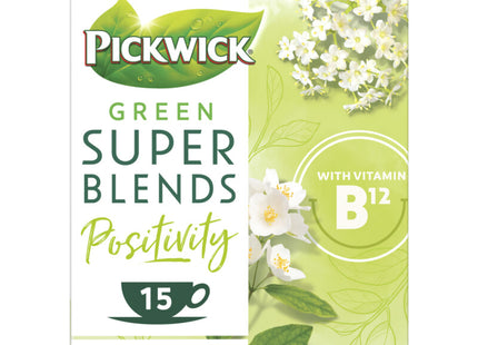 Pickwick Green super blends positivity