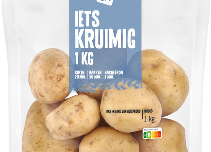 Iets kruimige aardappelen