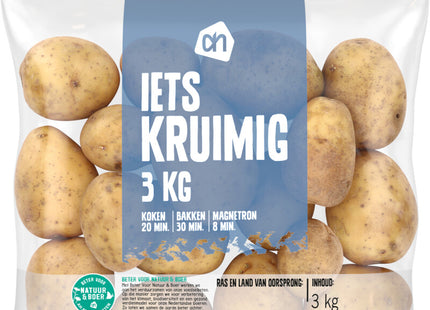 Iets kruimige aardappel