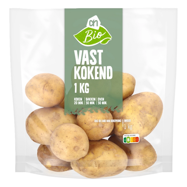 Bio festkochende Kartoffeln