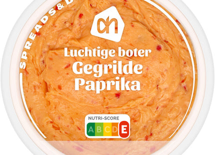 Luchtige boter gegrilde paprika