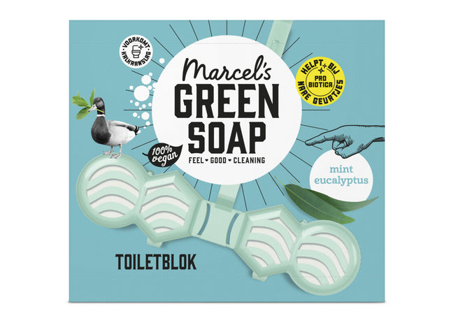 Marcel's Green Soap Toiletblok mint ecalyptus
