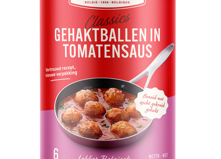 Coertjens Gehaktballen in tomatensaus  Dutchshopper