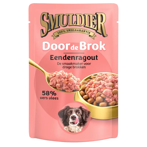 Smuldier Door de brok eendenragout