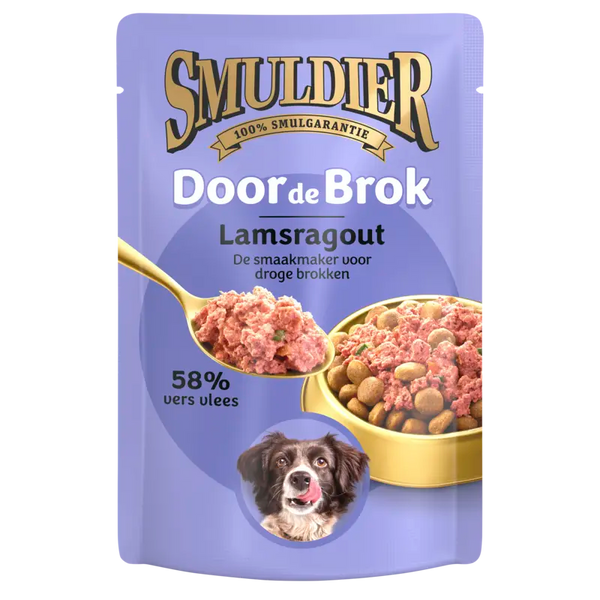 Smuldier Door de brok lamsragout