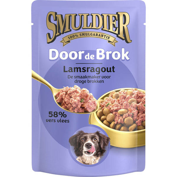 Smuldier Door de brok lamsragout