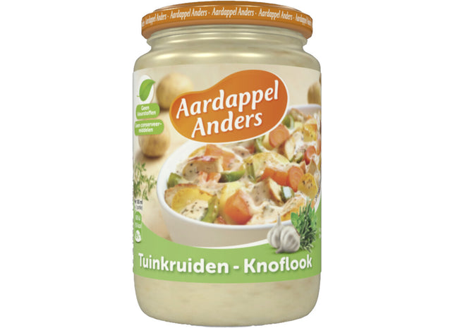 Kartoffel Andere Gartenkräuter-Knoblauch