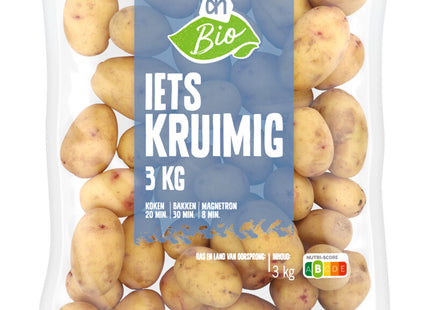 Biologisch Iets kruimige aardappelen