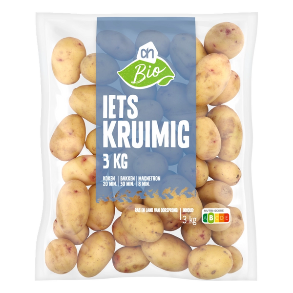 Bio etwas mehligkochende Kartoffeln
