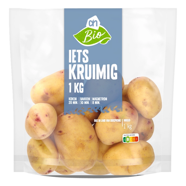 Bio etwas mehligkochende Kartoffeln
