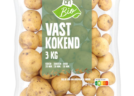 Biologisch Vastkokende aardappelen